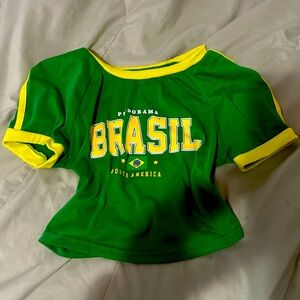 Brasil xs womens crop top
